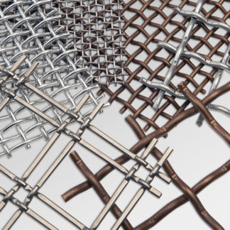 WIRE MESH MATERIALS AND SPACINGS