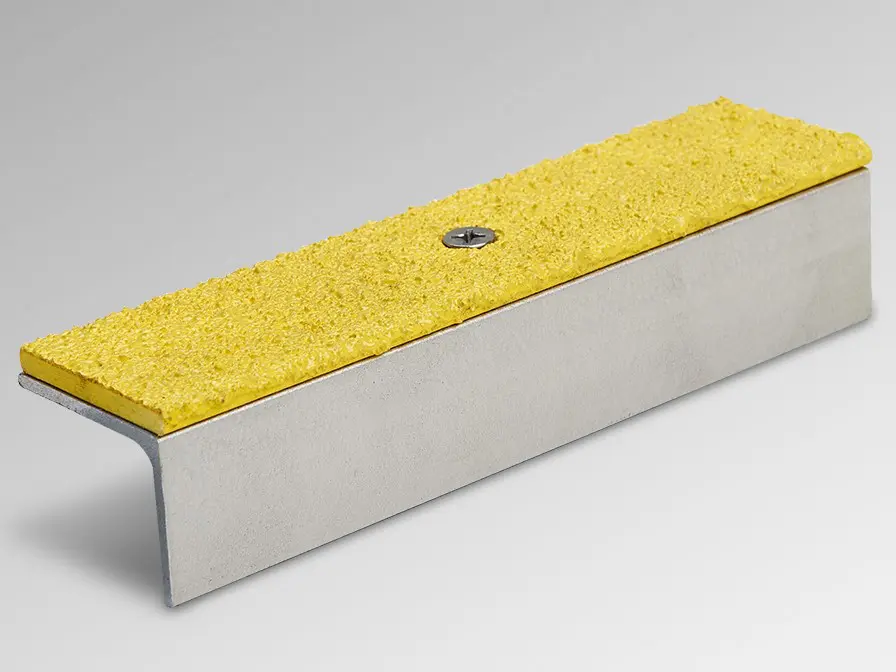 FRP Stair Nosing with Mechanical Fastener