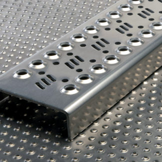 FORMED CUSTOM PERFORATED METAL