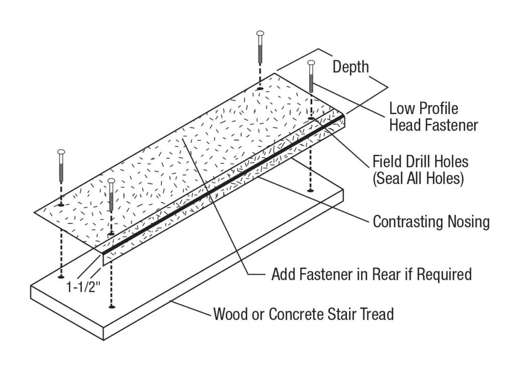 STAIR COVER ON SOLID SURFACE