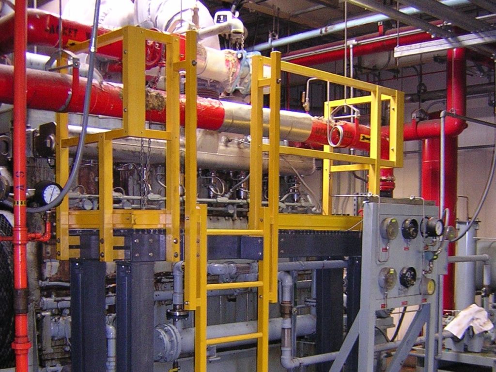FRP LADDER AND PLATFORM