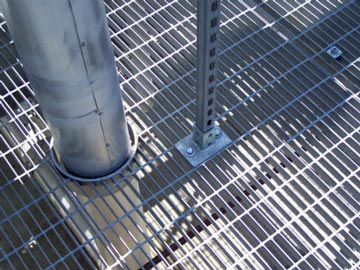 PIPE CUT OUT IN BAR GRATING 2