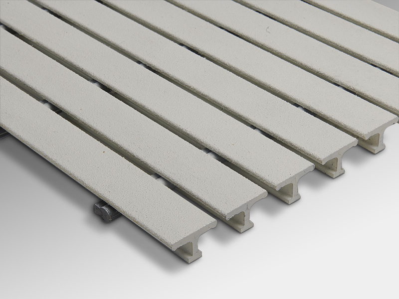 FRP AQUAGRATE GRATING LT GREY 1