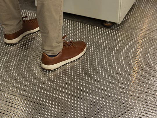 TRACTION TREAD FLOORING