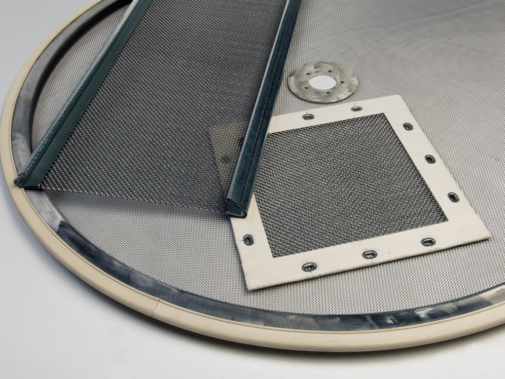 FABRICATED WIRE MESH SCREENS