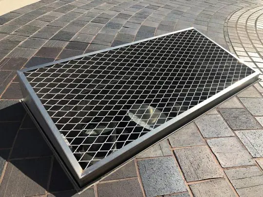 EXPANDED METAL SCREEN