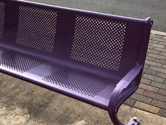 POWDER COATED PERF METAL 1