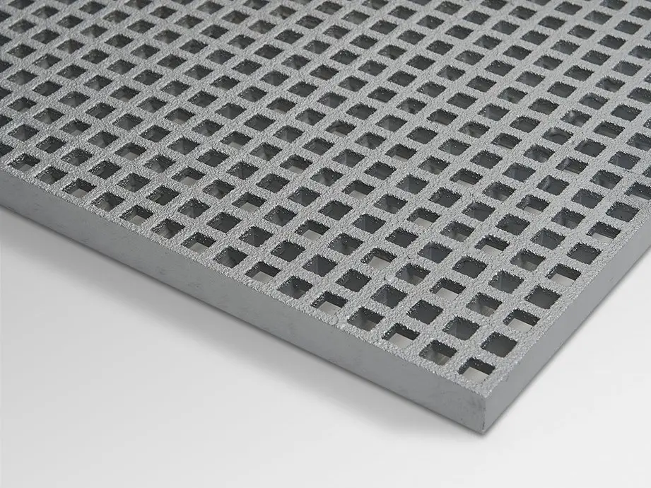MicroMesh fiberglass grating