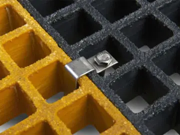 TYPE F END PANEL CLIP