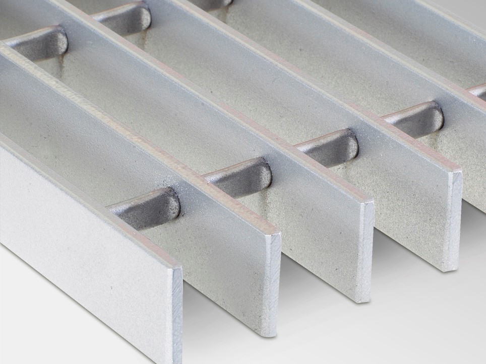 SWAGE LOCKED STAINLESS STEEL GRATING