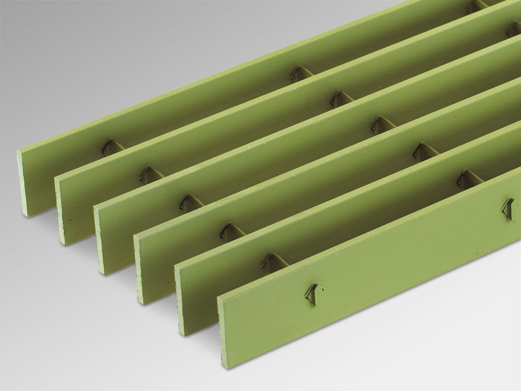 POWDERCOATED ALUMINUM BAR GRATING