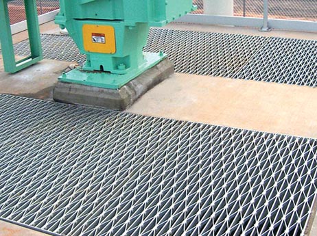 Riveted Bar Grating