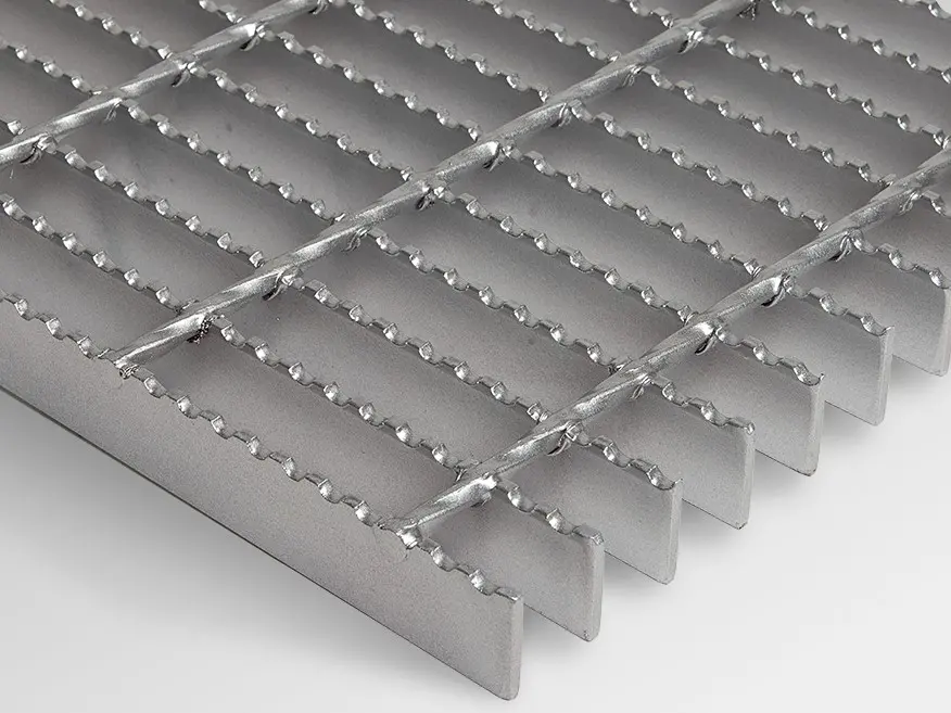 Serrated Surface Stainless Steel Bar Grating