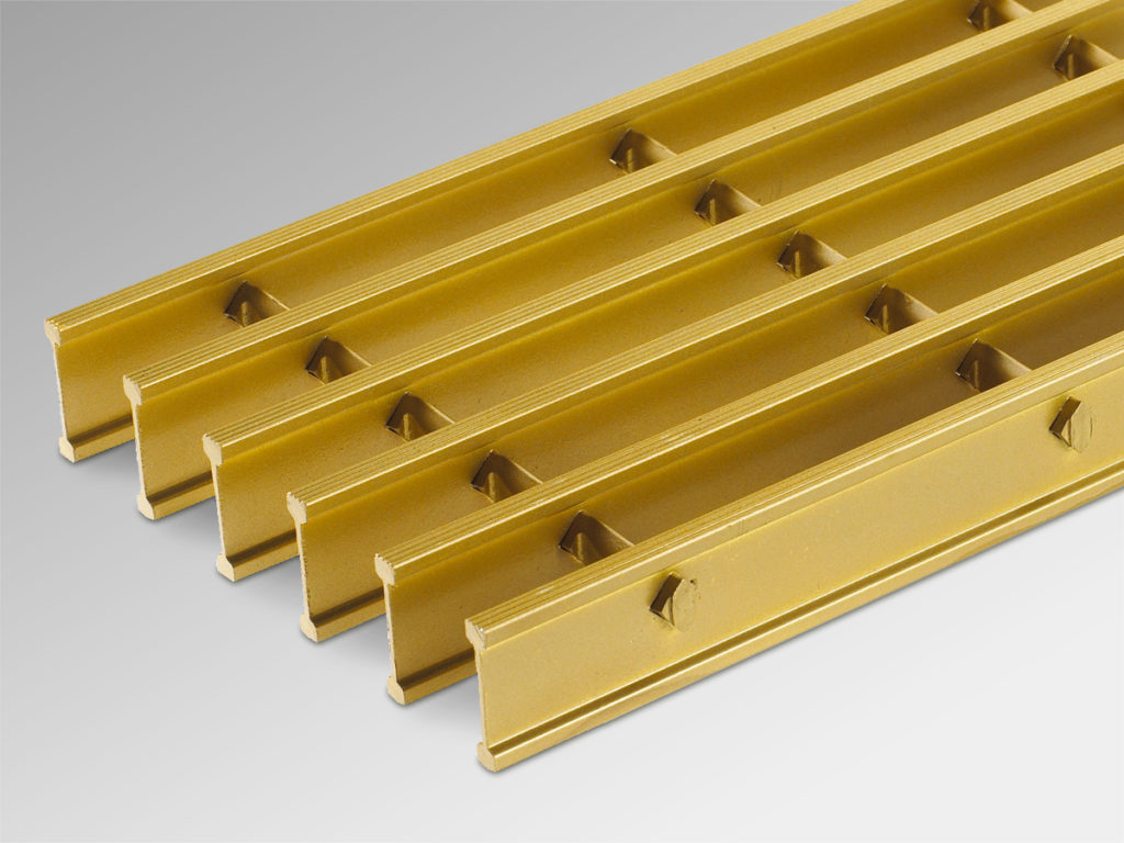ANODIZED FNISH ALUMINUM BAR GRATING
